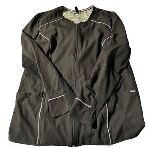 Elle light weight black jacket women's size large